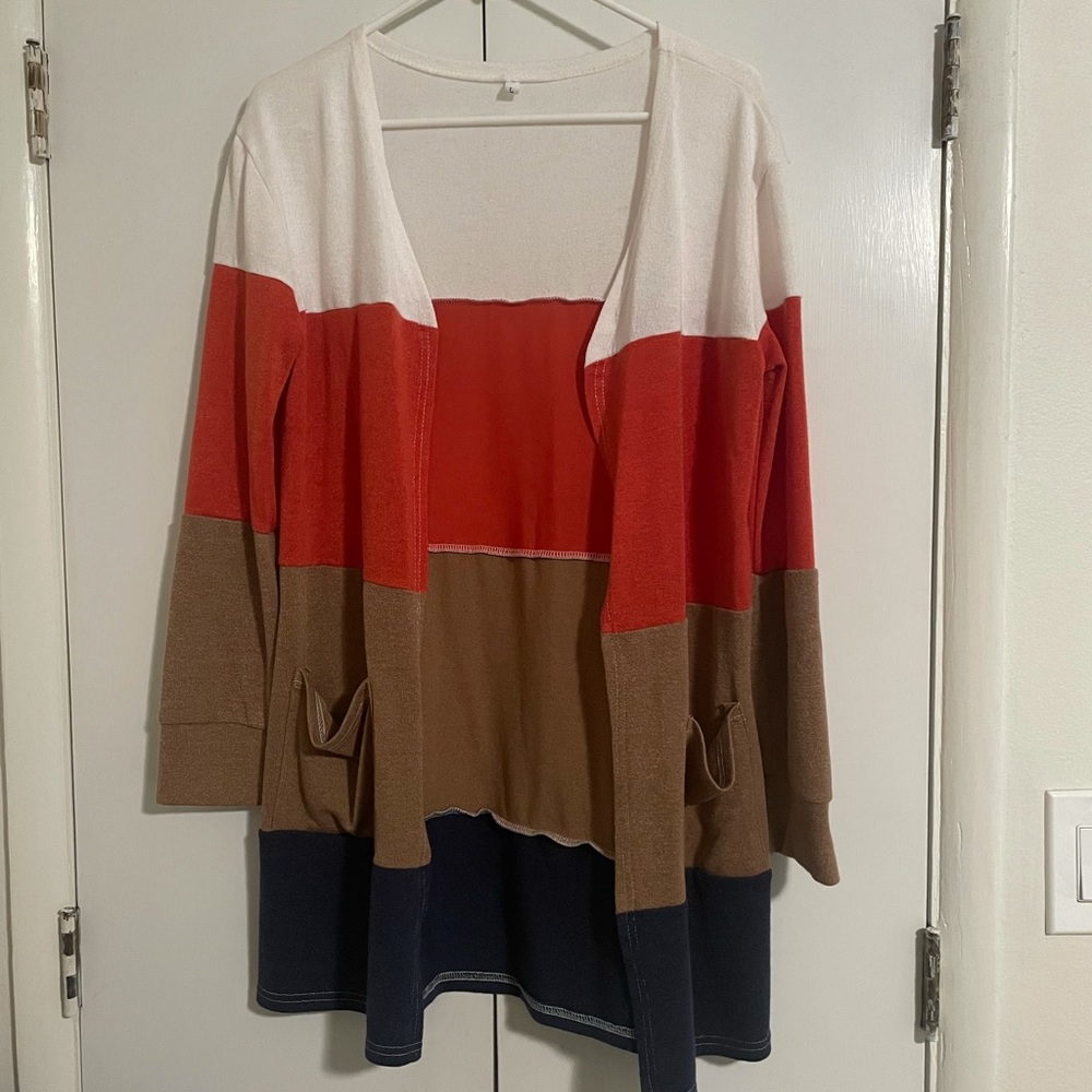 Sale! Colorblock Cardigan